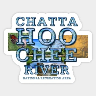 Chattahoochee River Sticker